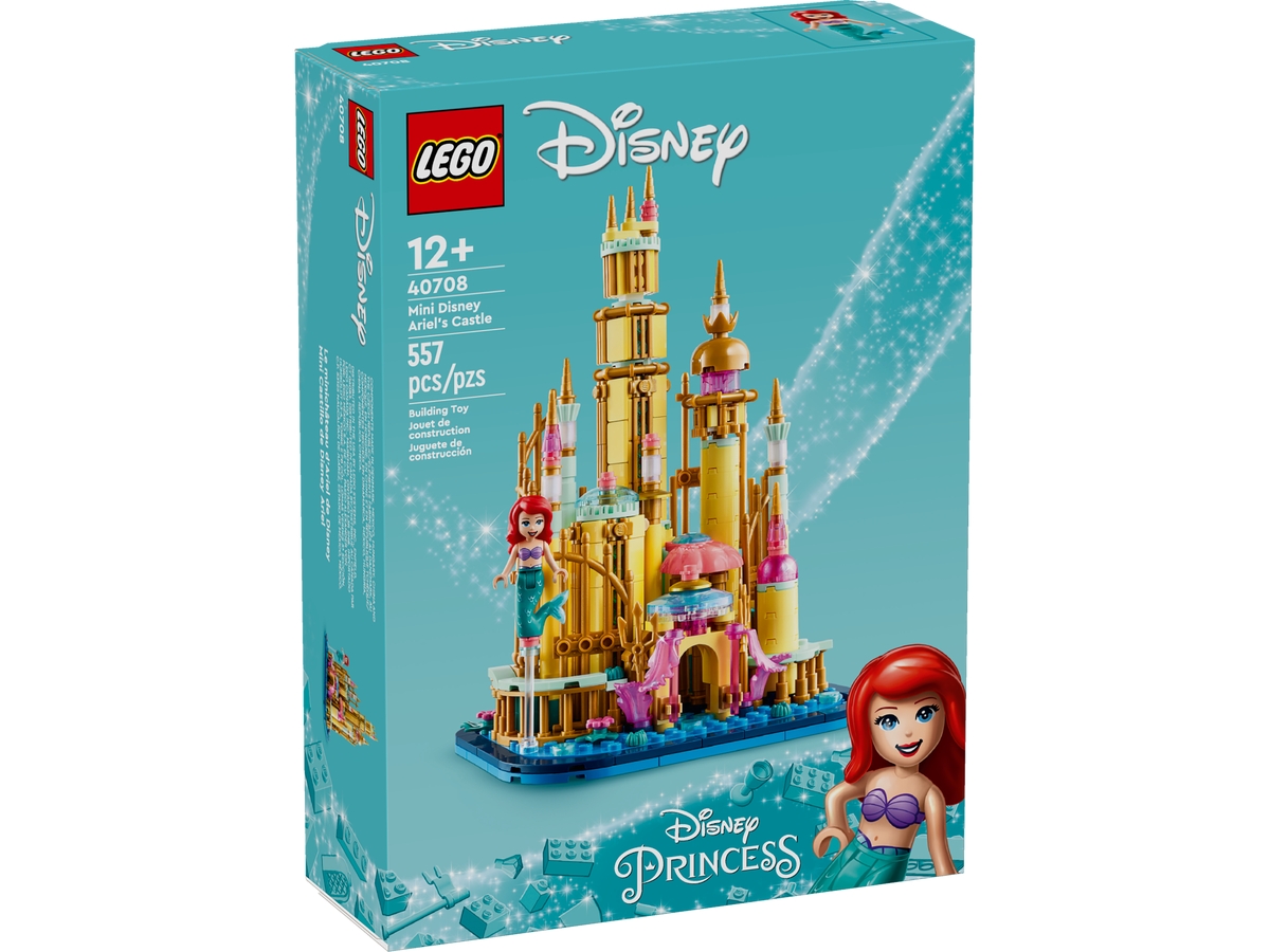 mini disney ariels castle 40708