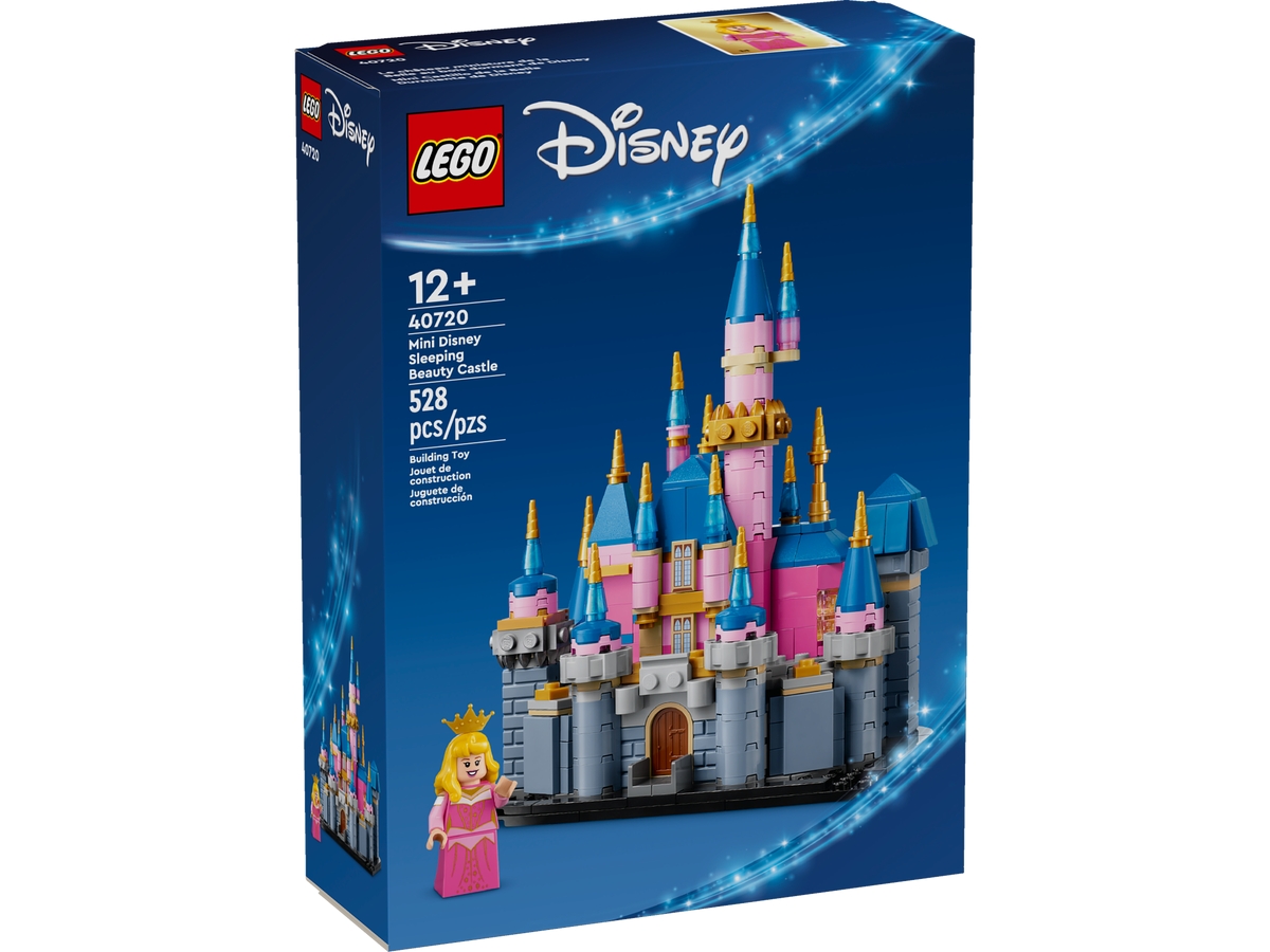 mini disney sleeping beauty castle 40720